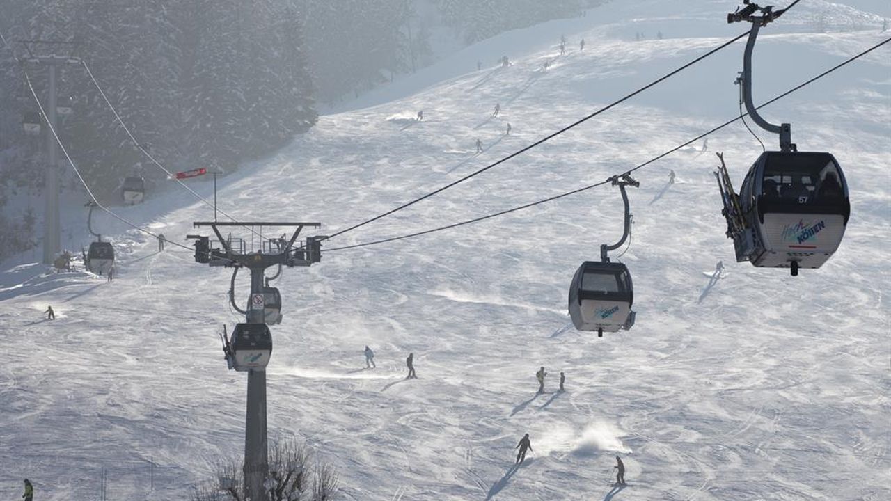 Kaiserwinkl, Winter, Skifahren Kaiserwinkl, Winter, Skifahren